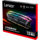 Память для настольных компьютеров Lexar 32 GB DDR5 6400 MHz Ares RGB (LD5EU016G-R6400GDLA)