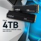 SSD накопитель Crucial T700 1 TB with heatsink (CT1000T700SSD5)