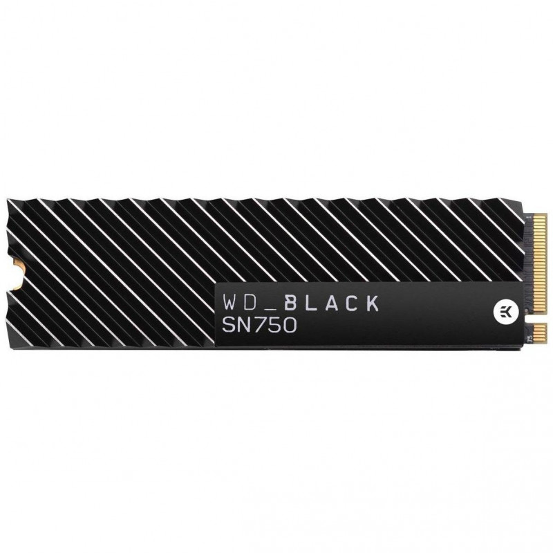 SSD накопичувач WD Black SN750 NVME SSD 2 TB With Heatsink (WDS200T3XHC)