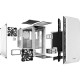 Корпус be quiet! Pure Base 500 Window White (BGW35)