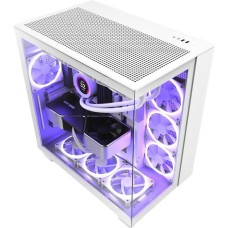 Корпус NZXT H9 Flow Matte White (CM-H91FW-01)