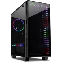 Корпус Inter-Tech X-608 Infinity Black (88881315)