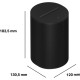 Мультимедійна акустика Sonos Era 100 SL Black