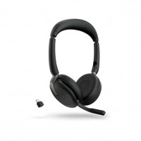 Навушники з мікрофоном JABRA Evolve2 65 Flex Stereo USB-C UC WLC Black (26699-989-889)