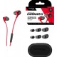 Навушники з мікрофоном HyperX Cloud Earbuds II Red (705L8AA)