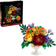 Блоковый конструктор LEGO Botanicals Цветочная композиция (10345)