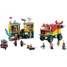 Блоковий конструктор LEGO Фургон команди Манкі Кіда (80038)
