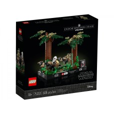 Блоковий конструктор LEGO Star Wars Діорама Погоня на спідері на Ендорі (75353)