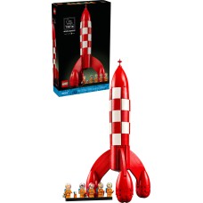 Блоковий конструктор LEGO Ideas Місячна ракета Tintin (21367)