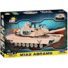 Блоковий конструктор Cobi Armed Forces Танк Abrams M1A2, 815 деталей (COBI-2619)