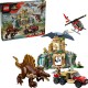 Блоковий конструктор LEGO Jurassic World Повітряна місія зі спинозавром і кетцалькоатлем (76976)