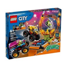 Блоковий конструктор LEGO Арена для шоу каскадёров (60295)