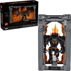 Блоковый конструктор LEGO Icons Обладатель колец: Балог. Книжный уголок (10367)