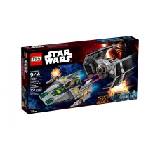Блоковий конструктор LEGO Star Wars Винищувач TIE Дарта Вейдера и винищувач A-Wing (75150)