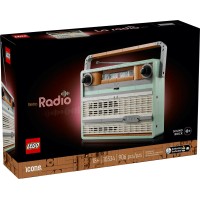 Блоковий конструктор LEGO Icons Ретро Радіоприймач (10334)