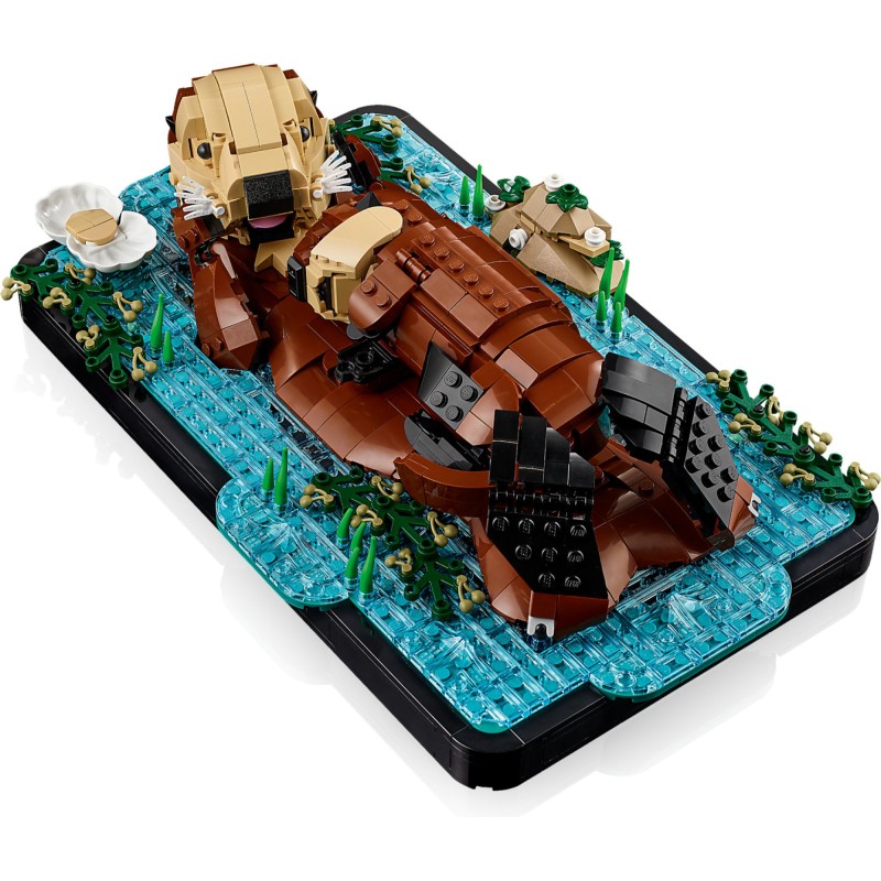 Блоковий конструктор LEGO Ideas Пливучі морські видри (21366)
