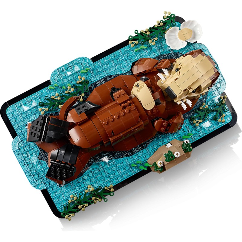 Блоковий конструктор LEGO Ideas Пливучі морські видри (21366)