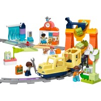 Блоковый конструктор LEGO DUPLO Town Большой интерактивный общественный поезд (10428)