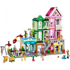 Блоковий конструктор LEGO Friends Хартлейк-Сіті Квартири і крамниці (42670)