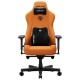 Компьютерное кресло для геймера Anda Seat Kaiser 3E XL Fabric Orange (AD23YC-XL-09-O-CF-O01)