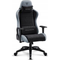 Комп'ютерне крісло для геймера SENSE7 Spellcaster Fuku XL Fabric+PU Black/Gray
