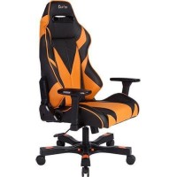 Компьютерное кресло для геймера ClutchChairZ Gear Bravo Black/Orange (GRB66BO)