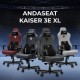 Компьютерное кресло для геймера Anda Seat Kaiser 3E XL Fabric Dark Gray (AD23YC-XL-09-GB-CF-G01)