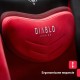 Компьютерное кресло для геймера Diablo Chairs Bager Black/Red