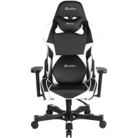 Компьютерное кресло для геймера ClutchChairZ Crank Charlie black/white (CKC11BW)