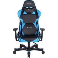 Компьютерное кресло для геймера ClutchChairZ Crank Charlie black/blue (CKC11BBL)