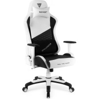 Комп'ютерне крісло для геймера SENSE7 Spellcaster Senshi Edition XL White