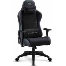 Комп'ютерне крісло для геймера SENSE7 Spellcaster Fuku XL Fabric+PU Black