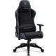 Комп'ютерне крісло для геймера SENSE7 Spellcaster Fuku XL Fabric+PU Black