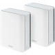 Mesh-система ASUS ZenWiFi BT10 2-Pack White (90IG08Y0-MO3C40)