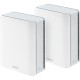 Mesh-система ASUS ZenWiFi BT8 2-Pack White (90IG0930-MO3B20, 90IG0930-MA1B2T)