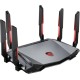 Беспроводной маршрутизатор (роутер) MSI RadiX AXE6600 WiFi 6E Tri-Band Gaming Router