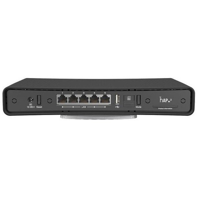 Беспроводной маршрутизатор (роутер) Mikrotik hAP ac3 LTE6 kit (RBD53GR-5HacD2HnD&R11e-LTE6)